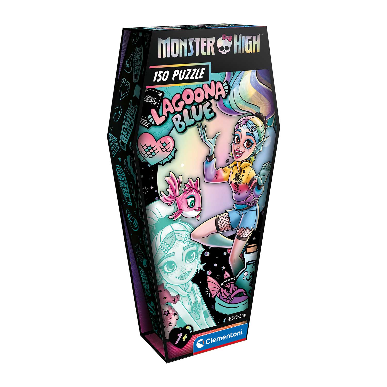 121028187-6728a5b7800441d13971cb9c_1730724206 Clementoni Παιδικό Παζλ Monster High Coffin Pack Lagoona Blue 150 τμχ - Image 1