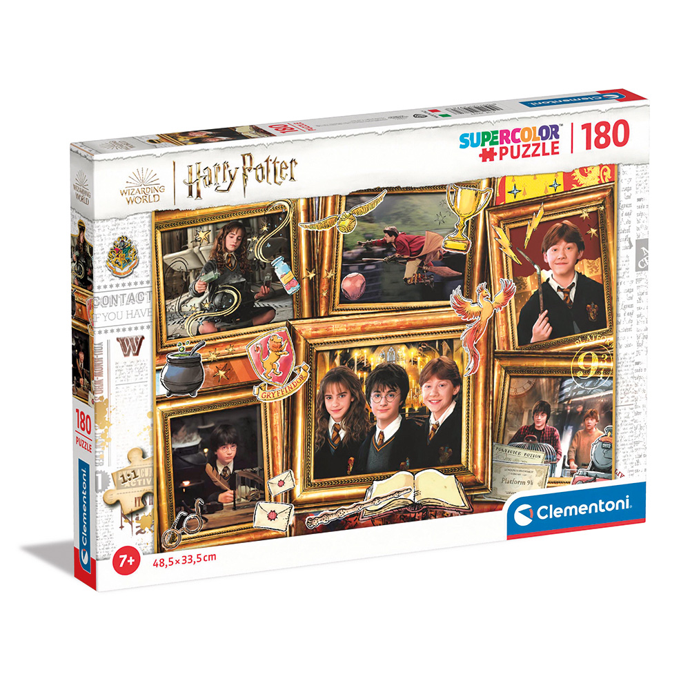 121029781-6430321df960cd5122f246cb Clementoni Παιδικό Παζλ Supercolor Harry Potter 180 τμχ - Image 1