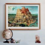 Clementoni Παζλ Museum Collection Bruegel: Ο Πύργος Της Βαβέλ 1500 τμχ - Compact Box - Image 3