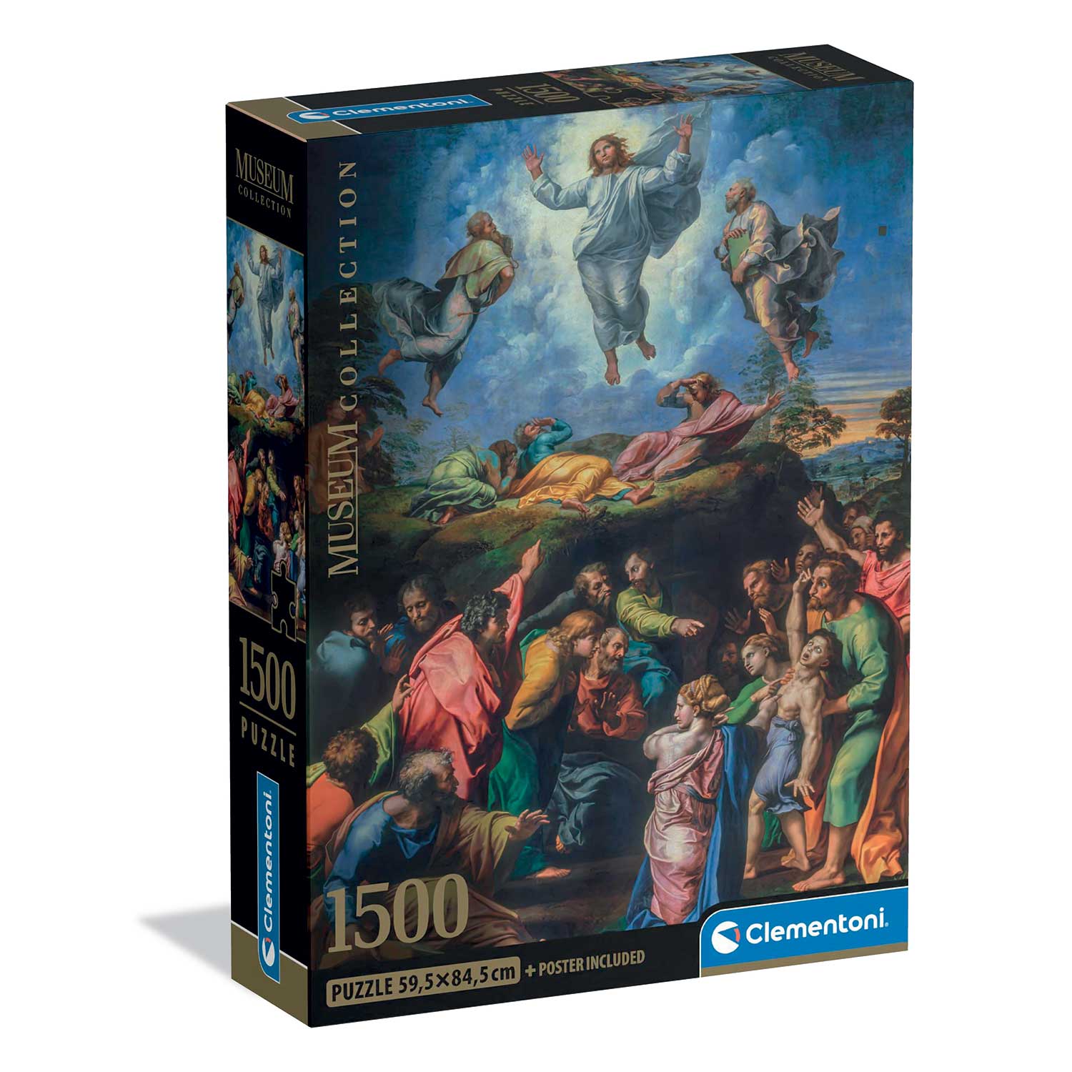 1220-31739-68761e8bb9057162f631a472_1752572418 Clementoni Παζλ Museum Collection Raphael: Η μεταμόρφωση 1500 τμχ - Compact Box - Image 1