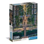 Clementoni Παζλ High Quality Collection Πάνω Από Το Παρίσι 1500 τμχ - Compact Box