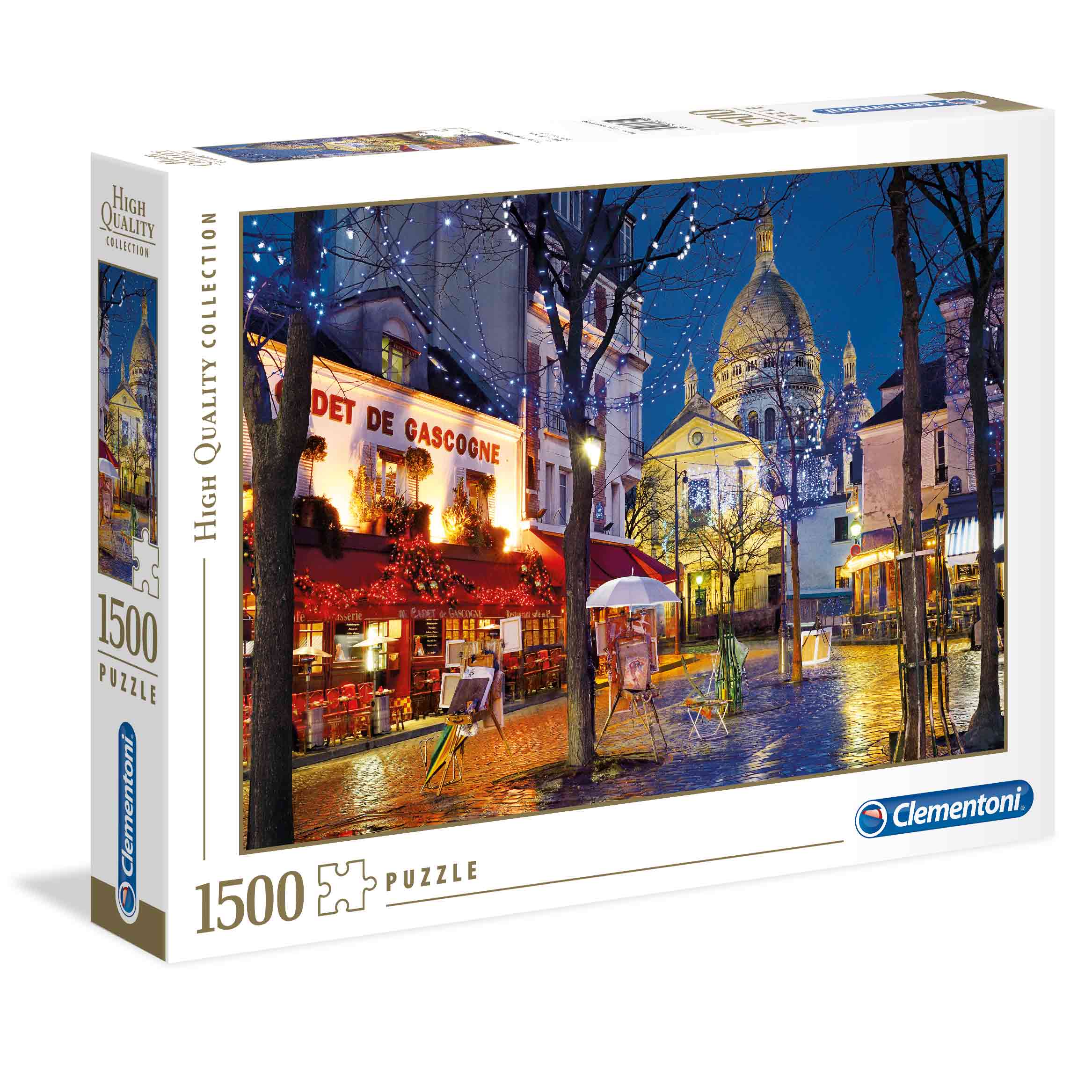 1220-31999-639113cbb350aaa238b1f06f Clementoni Παζλ High Quality Collection Παρίσι Montmartre 1500 τμχ - Image 1
