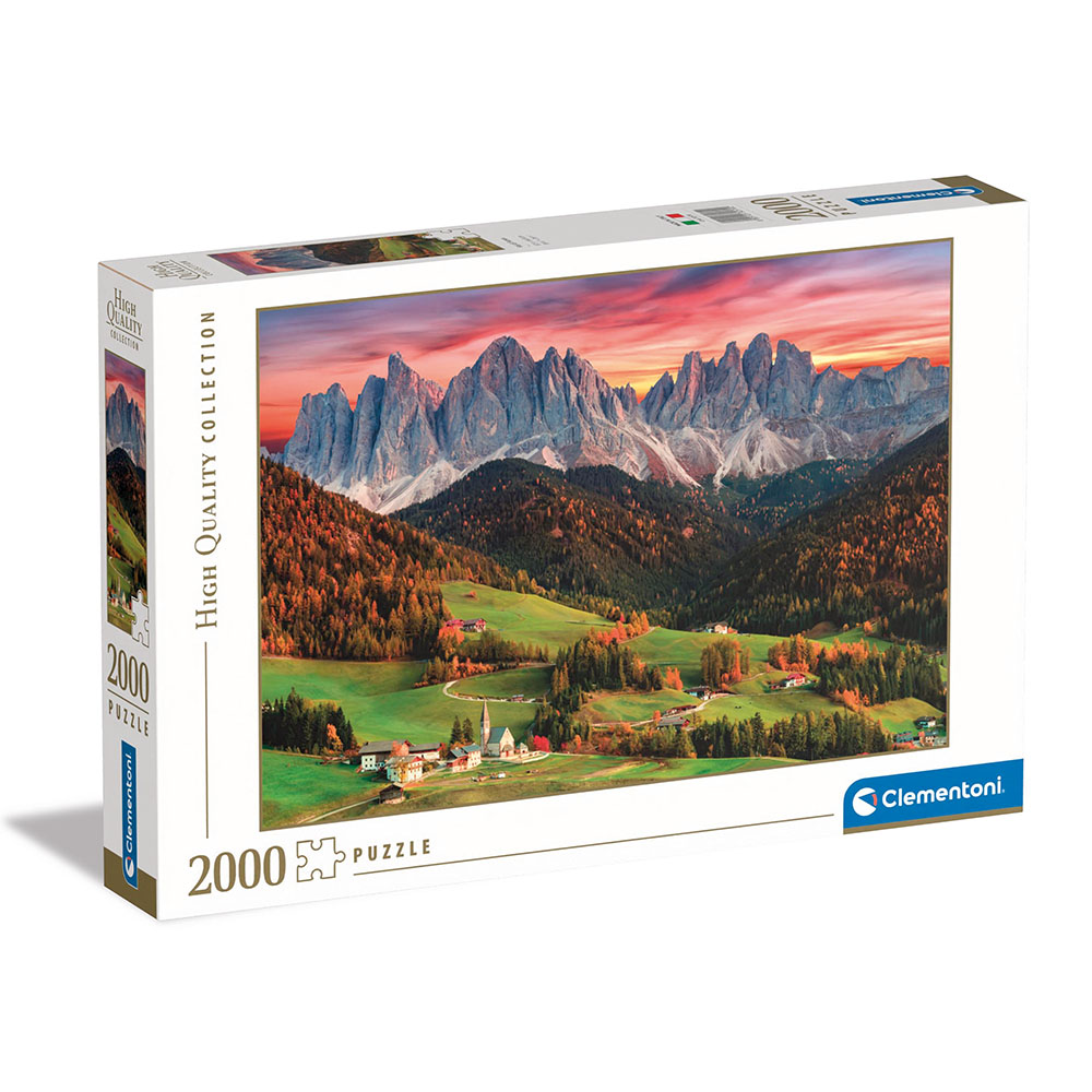 1220-32570-63970514b350aaa238b1fdf0 Clementoni Παζλ High Quality Collection Val Di Funes 2000 τμχ - Image 1