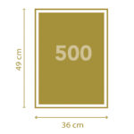 Clementoni Παζλ High Quality Collection Τίγρης Στη Ζούγκλα 500 τμχ - Image 3