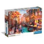 Clementoni Παζλ High Quality Collection Ηλιοβασίλεμα στη Βενετία 500 τμχ - Compact Box