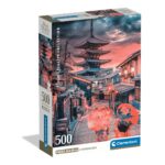 Clementoni Παζλ High Quality Collection Απόγευμα Στο Κιότο 500 τμχ - Compact Box