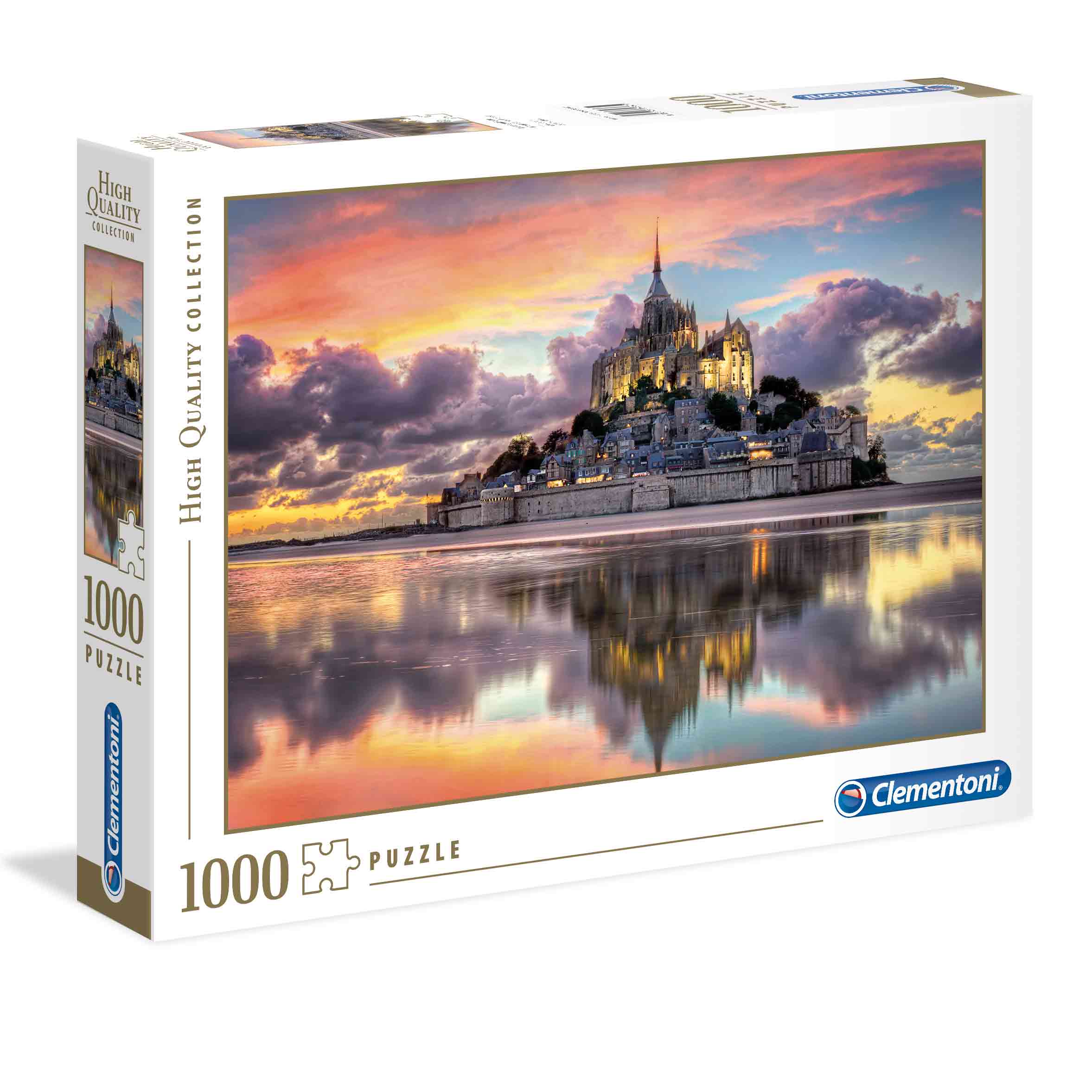 1220-39367-6394d8aeb350aaa238b1f39b_1728313246 Clementoni Παζλ High Quality Collection Le Magnifique Mont Saint-Michel 1000 τμχ - Image 1