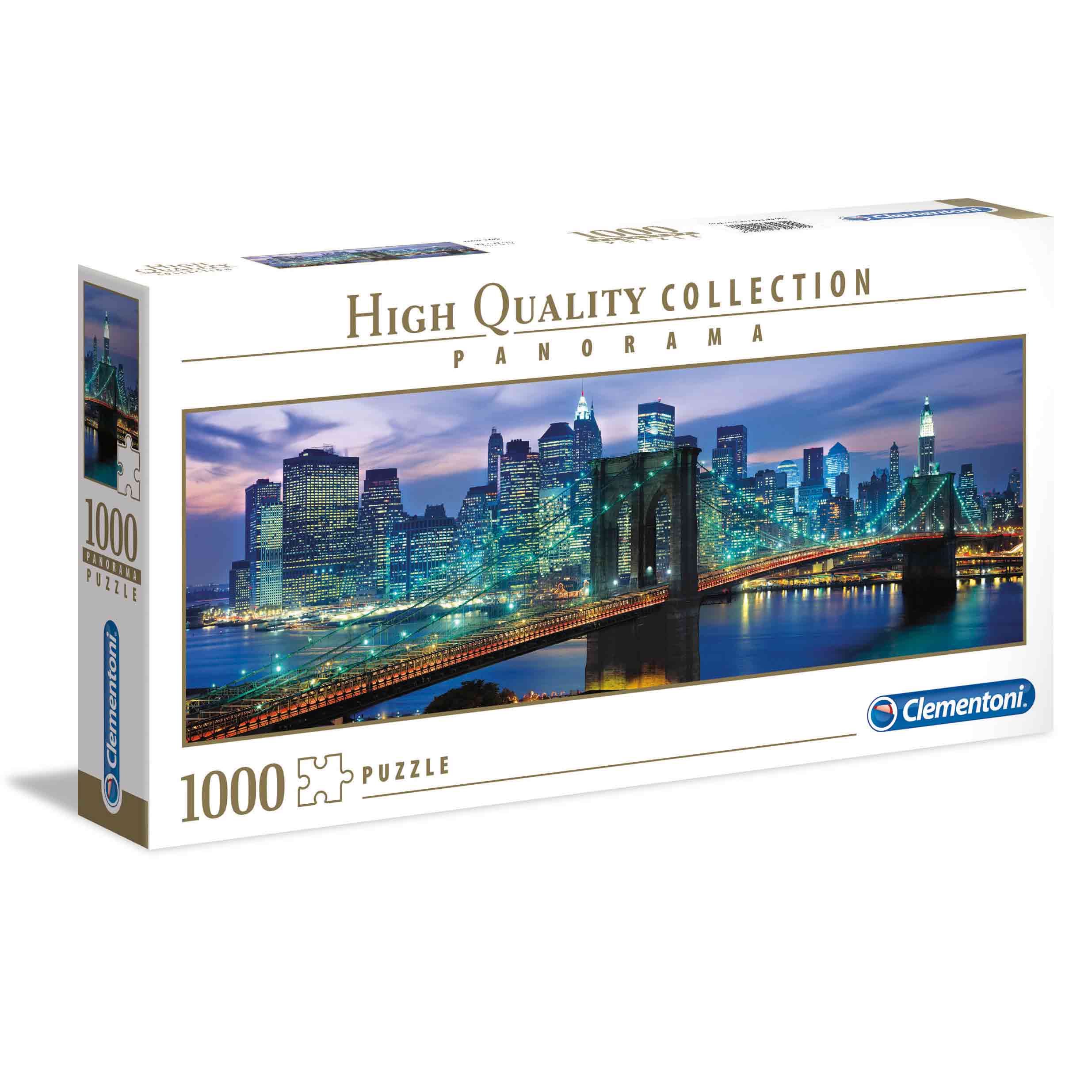 1220-39434-6394d932b350aaa238b1f3ad Clementoni Παζλ Panorama High Quality Collection Νέα Υόρκη Γέφυρα Brooklyn 1000 τμχ - Image 1