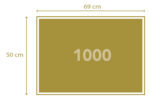 Clementoni Παζλ Colorboom Μωσαϊκό 1000 τμχ - Image 2
