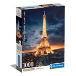 Clementoni Παζλ High Quality Collection Πύργος του Αίφελ 1000 τμχ - Compact Box
