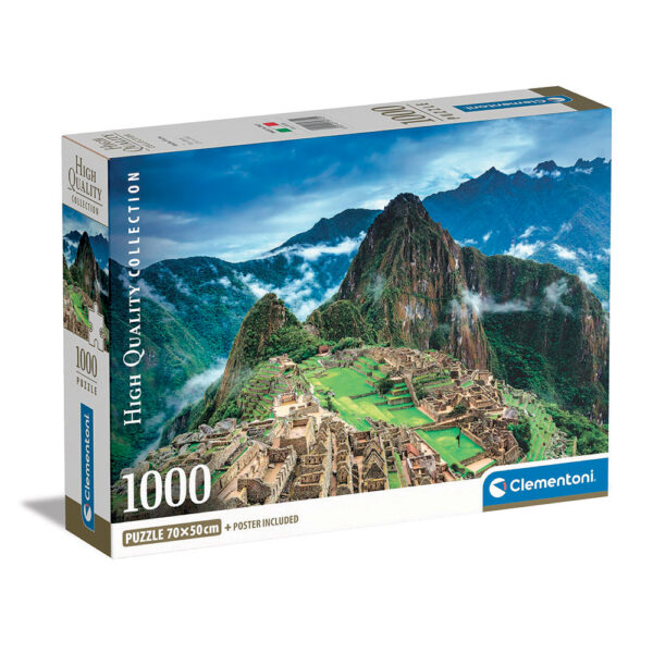 Clementoni Παζλ High Quality Collection Ματσου Πίτσου 1000 τμχ - Compact Box