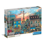 Clementoni Παζλ High Quality Collection Δρόμοι Του Παρισιού 1000 τμχ - Compact Box