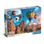 Clementoni Παζλ High Quality Collection Αερόστατα Στην Καππαδοκία 1000 τμχ - Compact Box