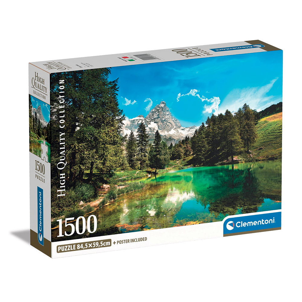 122031720-667d7239551698edf03ba984 Clementoni Παζλ High Quality Collection Γαλάζια Λίμνη 1500 τμχ - Compact Box - Image 1