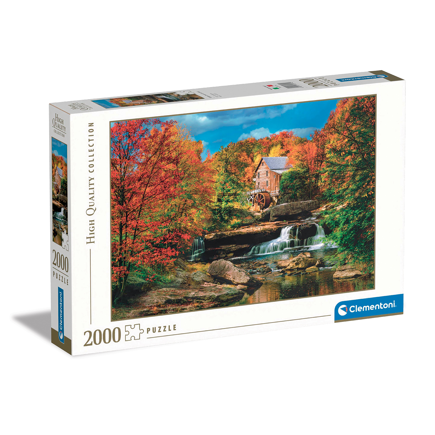 122032574-6433fda7f960cd5122f24814 Clementoni Παζλ High Quality Collection Glade Creek Grist Mill ΗΠΑ 2000 τμχ - Image 1