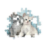 Clementoni Παζλ High Quality Collection Cat And Bunny 500 τμχ - Compact Box - Image 2