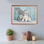Clementoni Παζλ High Quality Collection Cat And Bunny 500 τμχ - Compact Box - Image 4