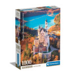 Clementoni Παζλ High Quality Collection Neuschwanstein 1000 τμχ - Compact Box