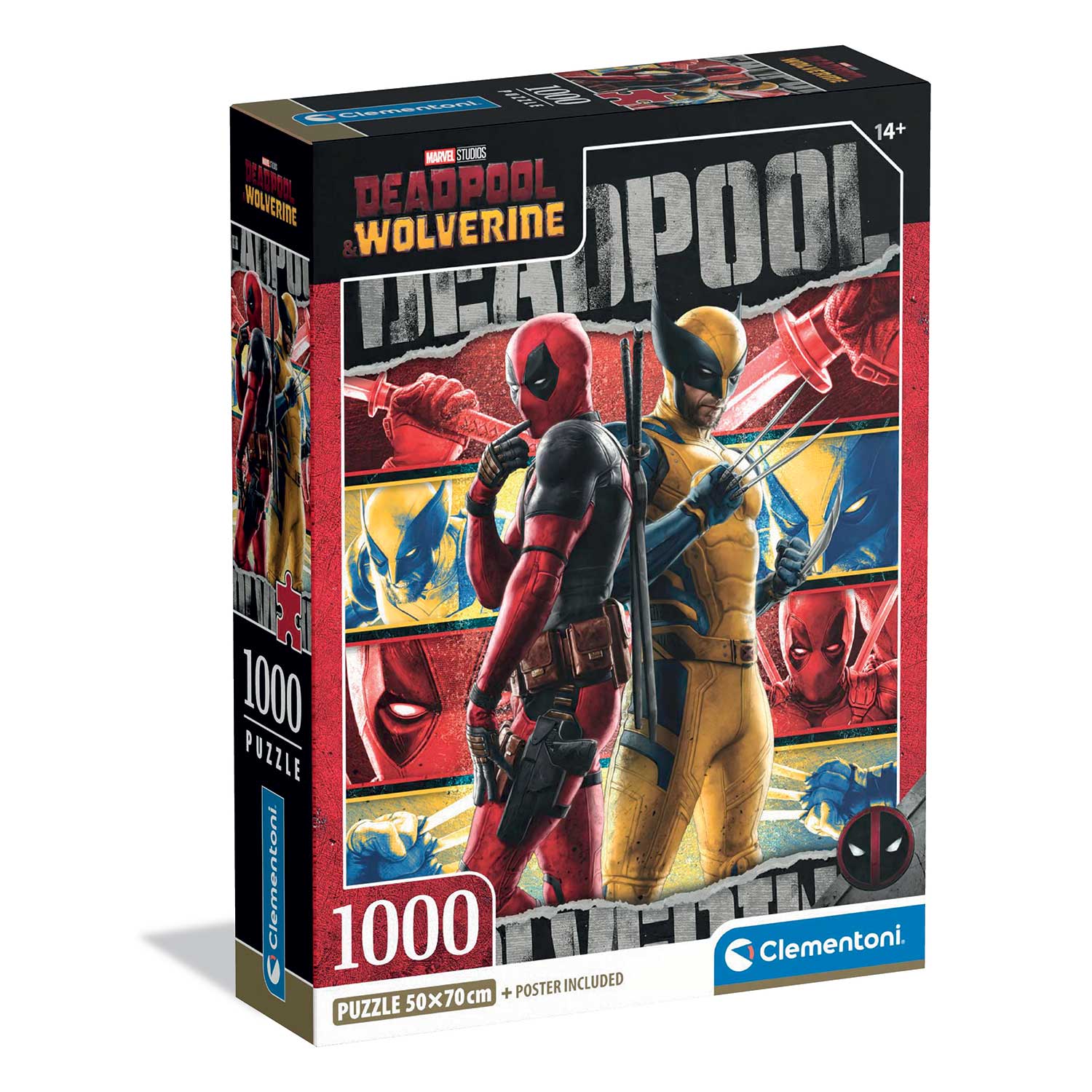 1260-37050-6874d8d2b9057162f631a075_1752495439 Clementoni Παζλ High Quality Collection Deadpool & Wolverine 1000 τμχ - Compact Box - Image 1