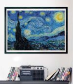 Clementoni Παζλ Museum Collection Van Gogh: Έναστρη Νύχτα 1000 τμχ - Compact Box - Image 3