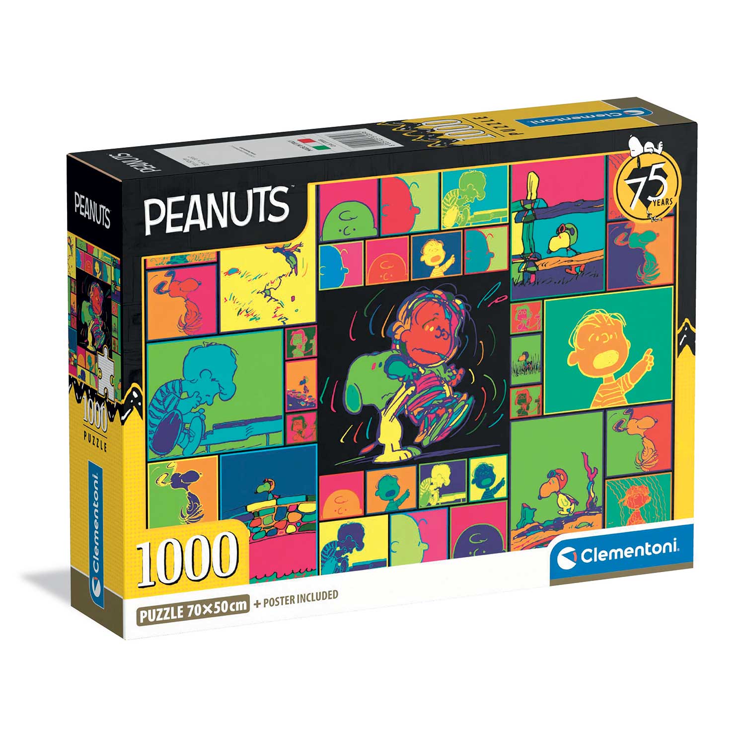 1260-37069-6874d72db9057162f631a06d_1752495439 Clementoni Παζλ High Quality Collection Peanuts 1000 τμχ - Compact Box - Image 1