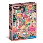 Clementoni Παζλ More is More Collection Fashion & Design 1000 τμχ - Compact Box