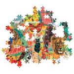 Clementoni Παζλ More is More Collection Animals & Botanics 1000 τμχ - Compact Box - Image 2