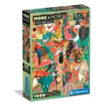 Clementoni Παζλ More is More Collection Animals & Botanics 1000 τμχ - Compact Box