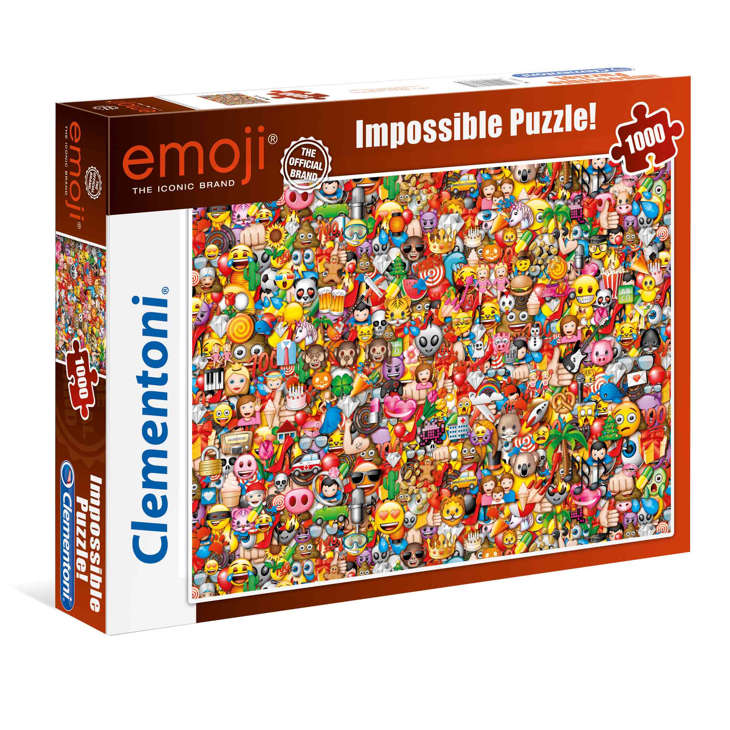 1260-39388-6394e6e5b350aaa238b1f4a0 Clementoni Παζλ Impossible Emoji 1000 τμχ - Image 1