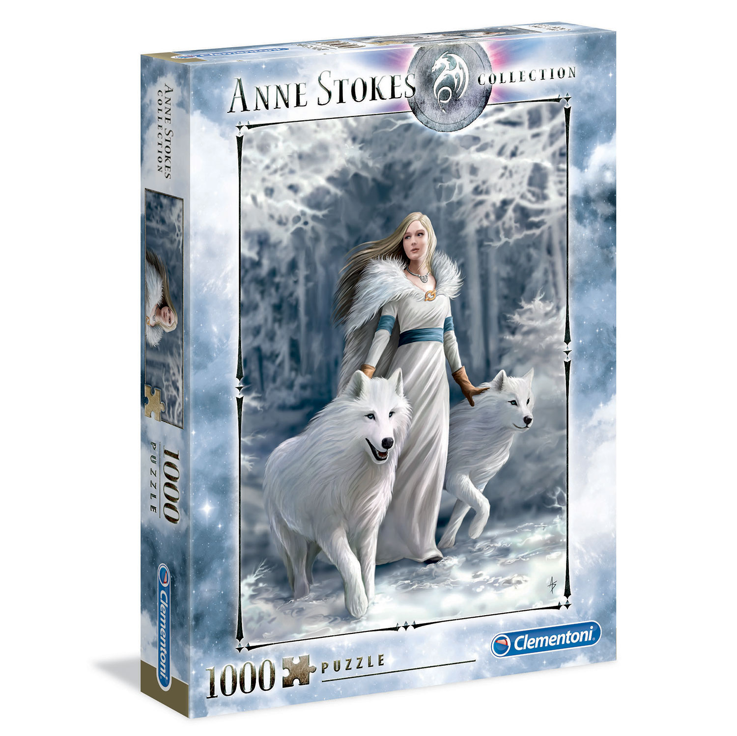 1260-39477-6394e728b350aaa238b1f4a8 Clementoni Παζλ Anne Stokes Winter Guardians 1000 τμχ - Image 1