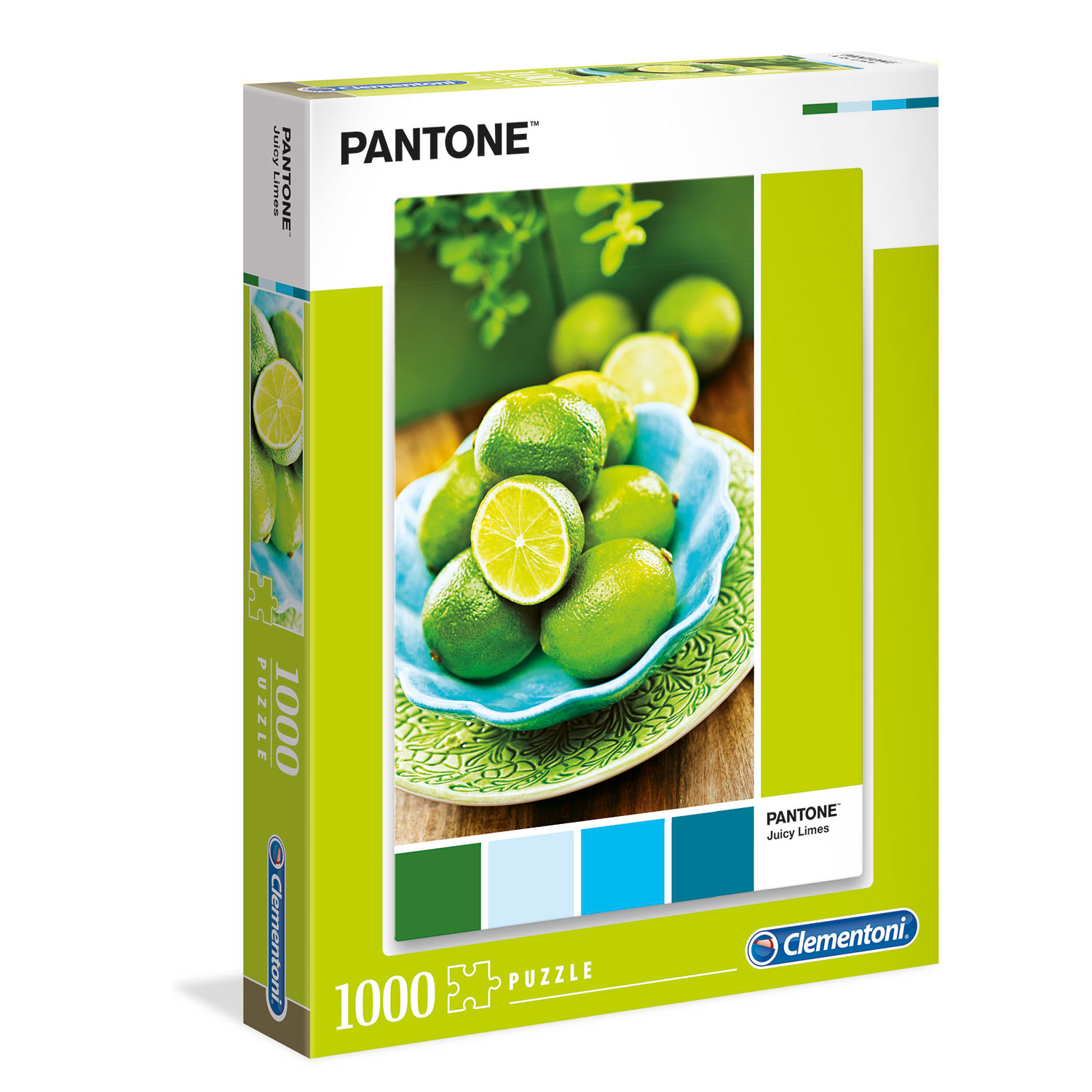 1260-39492-6394e743b350aaa238b1f4ab Clementoni Παζλ Pantone Πράσινα Lime 1000 τμχ - Image 1