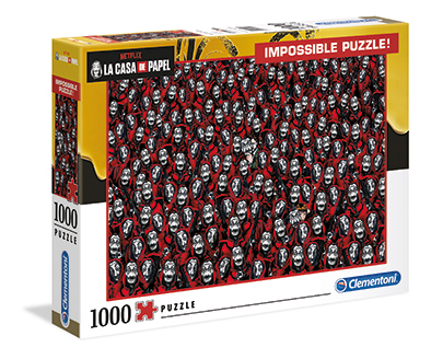 Clementoni Παζλ Impossible Netflix La Casa De Papel (The Money Heist) 1000 τμχ