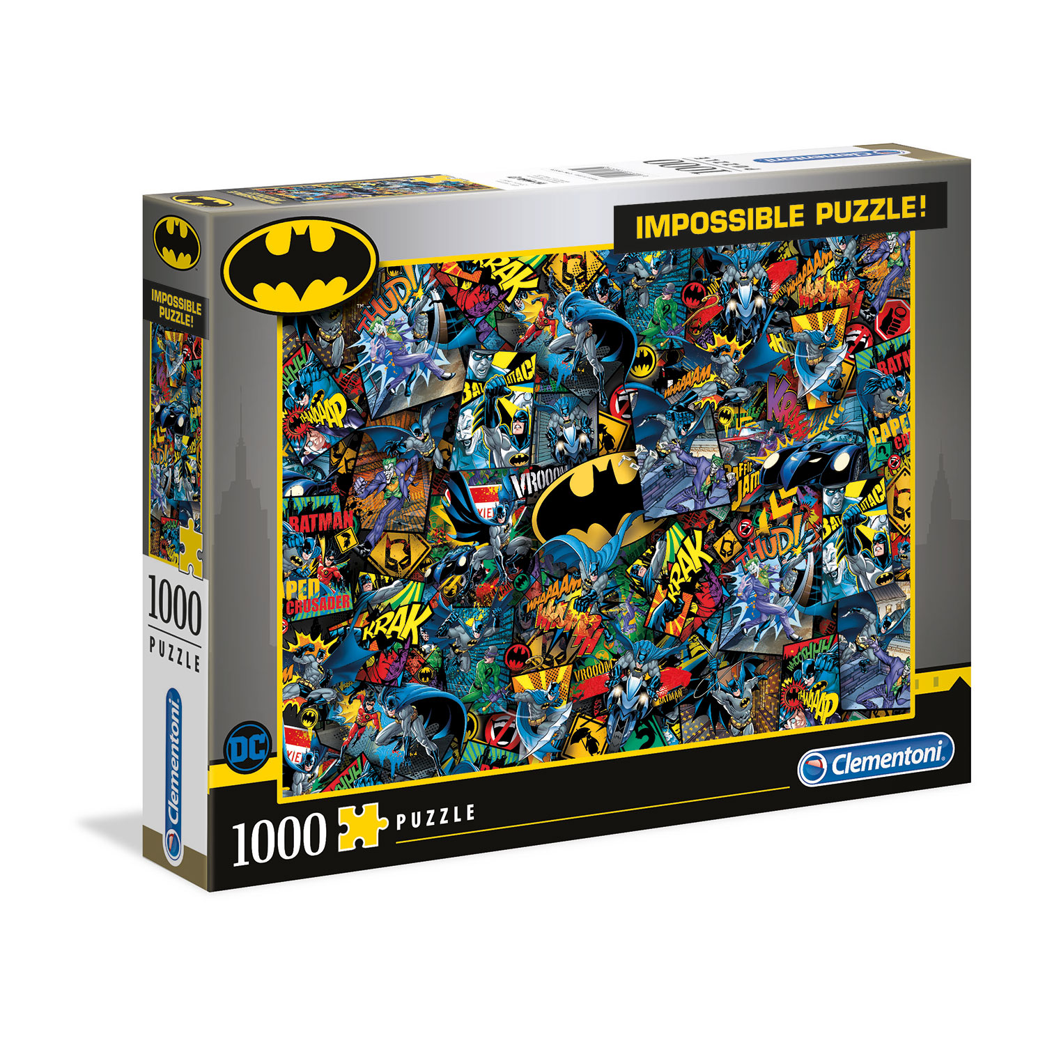1260-39575-6394e835b350aaa238b1f4bb Clementoni Παζλ Impossible Batman 1000 τμχ - Image 1