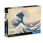 Clementoni Παζλ Museum Collection Hokusai: Το Μεγάλο Κύμα 1000 τμχ - Compact Box
