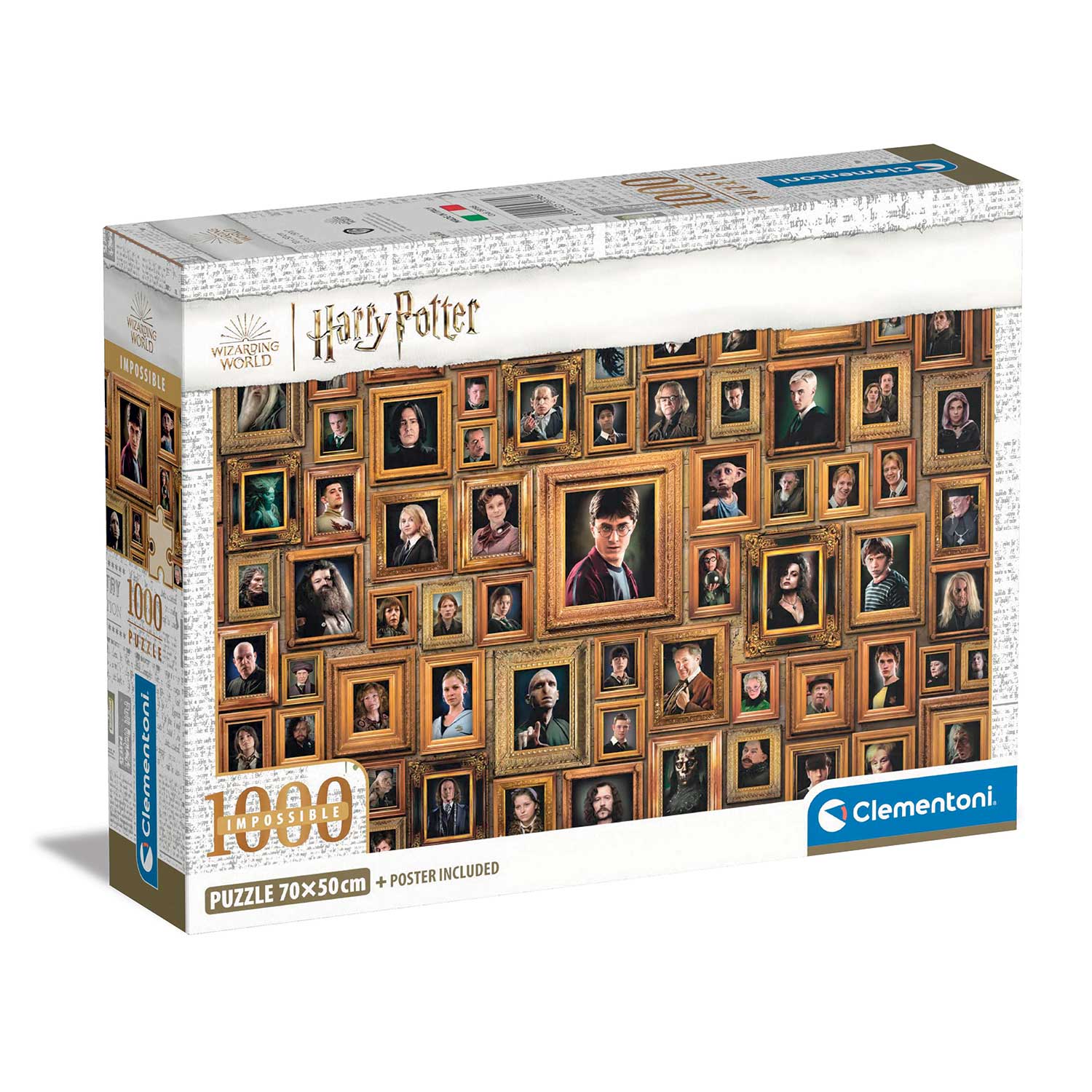 1260-39786-6874ece8b9057162f631a0a3_1752495438 Clementoni Παζλ Impossible Harry Potter 1000 τμχ - Compact Box - Image 1