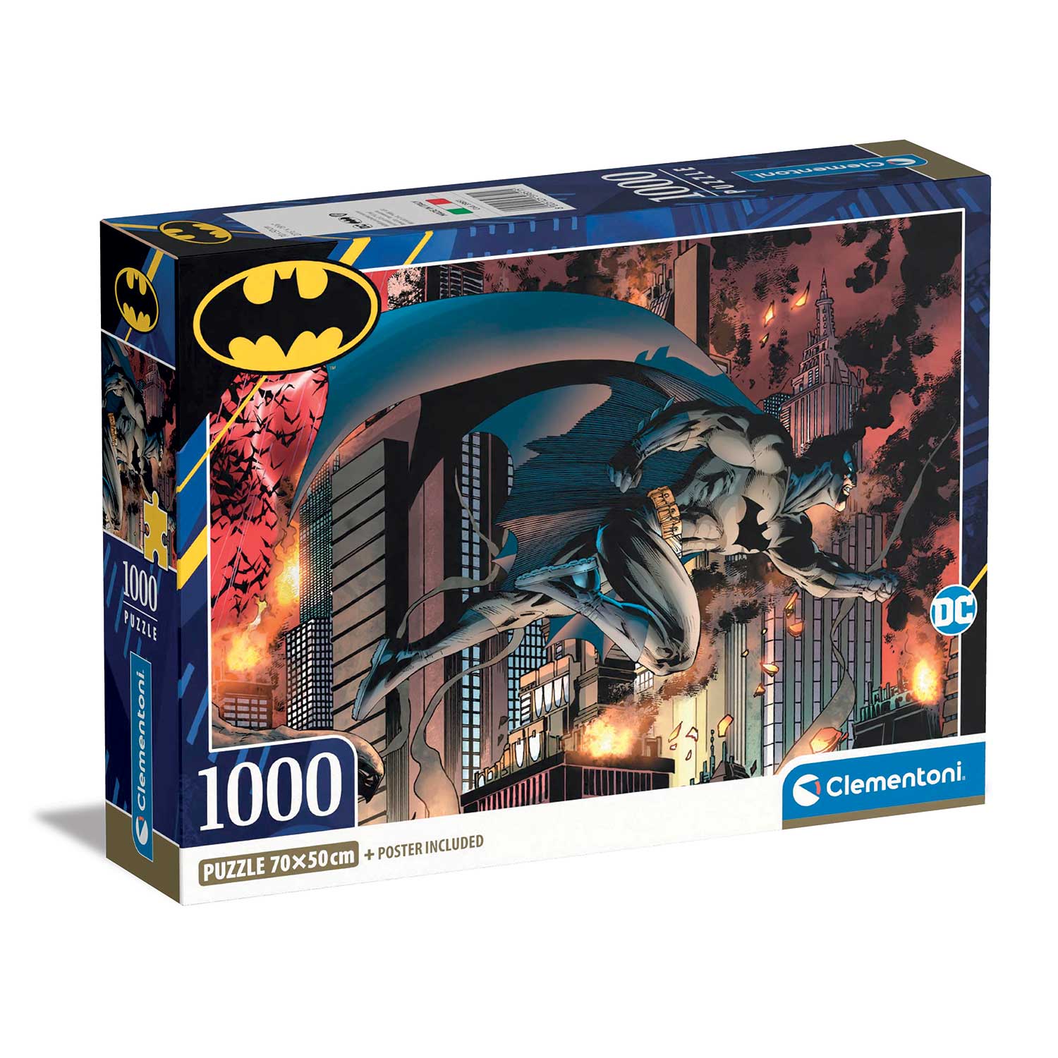 1260-39851-6874d7eeb9057162f631a071_1752495439 Clementoni Παζλ High Quality Collection Batman 1000 τμχ - Compact Box - Image 1