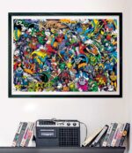 Clementoni Παζλ Impossible DC Comics Justice League 1000 τμχ - Compact Box - Image 3