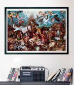 Clementoni Παζλ Museum Collection Bruegel: Η Πτώση των Επαναστατημένων Αγγέλων 1000 τμχ - Compact Bo - Image 3