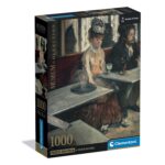 Clementoni Παζλ Museum Collection Degas: Στο Καφέ 1000 τμχ - Compact Box