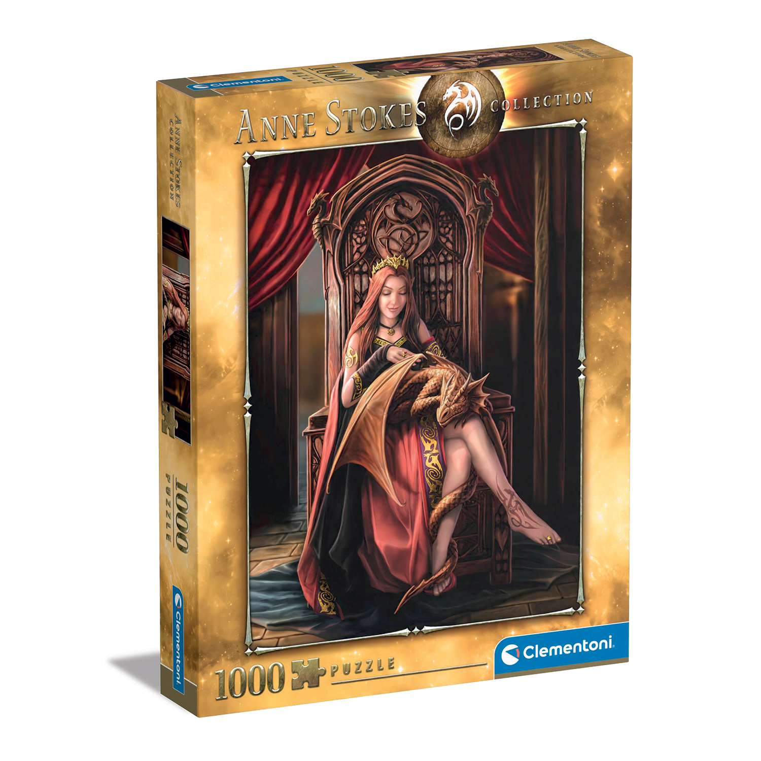 126039716-6433dba2f960cd5122f24716 Clementoni Παζλ Anne Stokes Friends Forever 1000 τμχ - Image 1