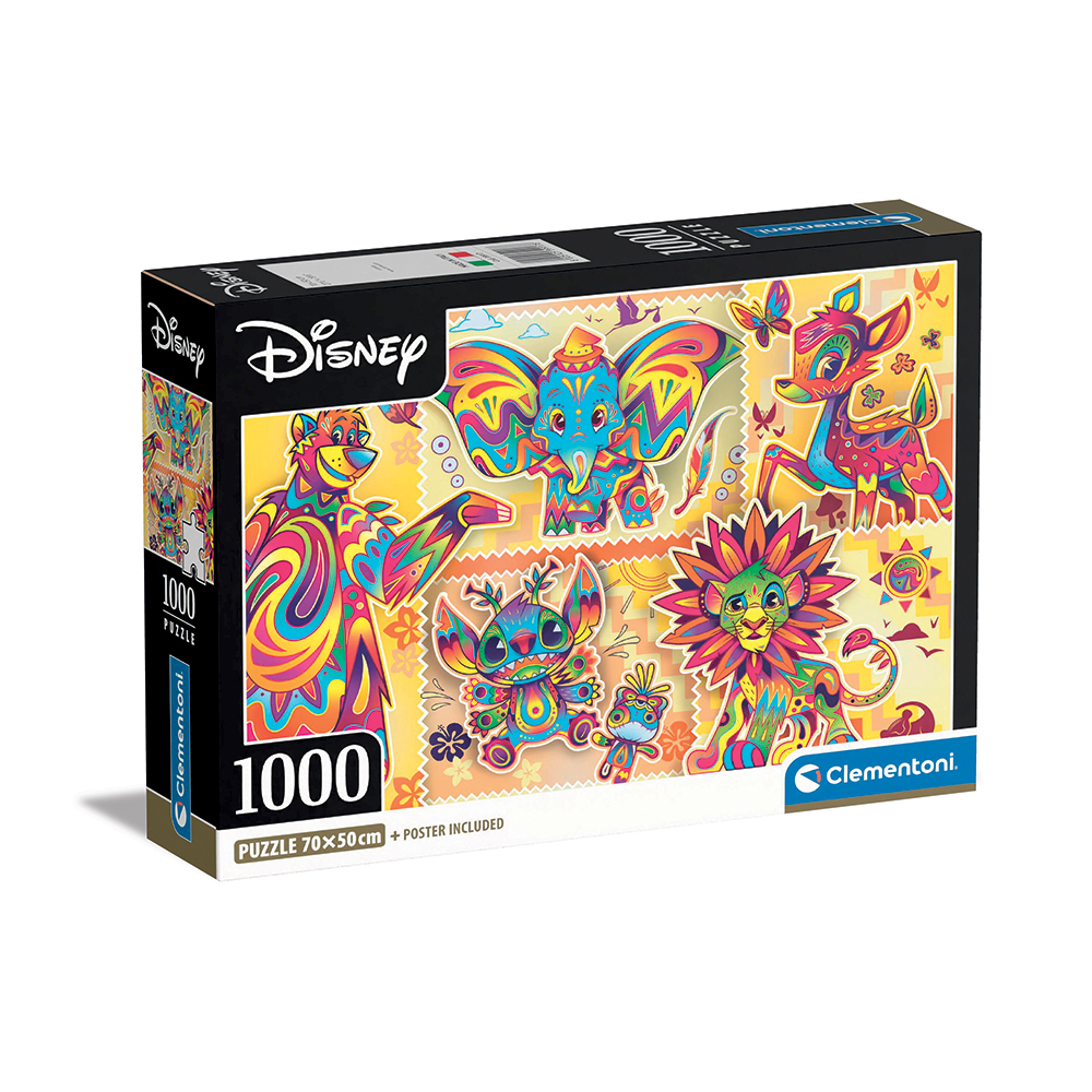 126039917-666ab3d9551698edf03ba571 Clementoni Παζλ High Quality Collection Disney Classics 1000 τμχ - Compact Box - Image 1