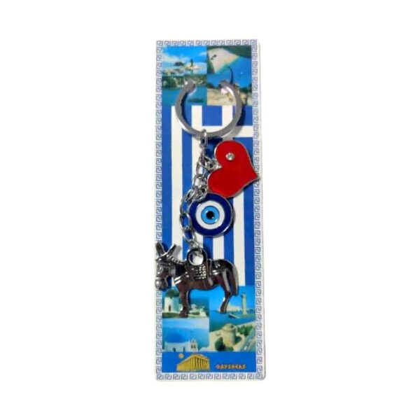 Τουριστικό μπρελόκ Souvenir - Σετ 12pcs - Greece - 127209