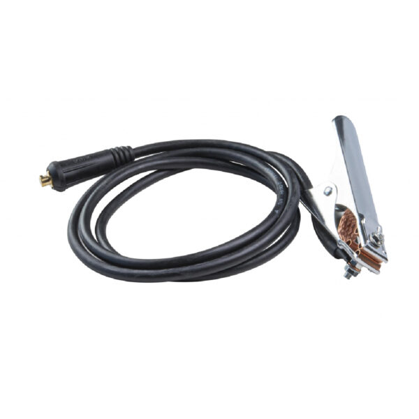 RAIDER Καλώδιο ηλεκτροσυγκόλλησης 2m 16mm² με τσιμπίδα σώμα γείωσης set 138344