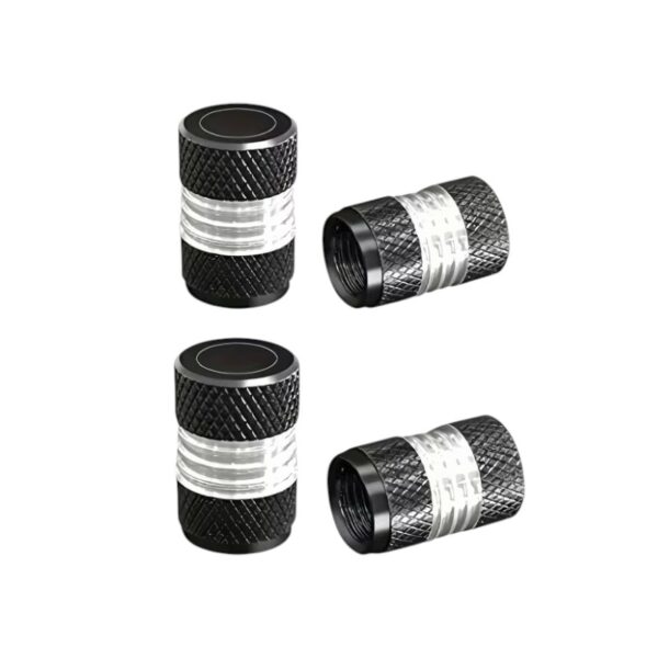 Καπάκι βαλβίδας ελαστικών αυτοκινήτου - R-Z17109-4U - 140526 - Black