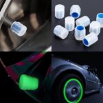 Καπάκι βαλβίδας ελαστικών αυτοκινήτου φωσφορίζον - R-Z17201-4U - 140532 - Green - Image 2