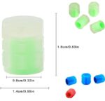 Καπάκι βαλβίδας ελαστικών αυτοκινήτου φωσφορίζον - R-Z17201-4U - 140532 - Green - Image 3