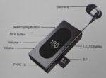 Ασύρματο ακουστικό Bluetooth - K100 - 153416 - Black - Image 3
