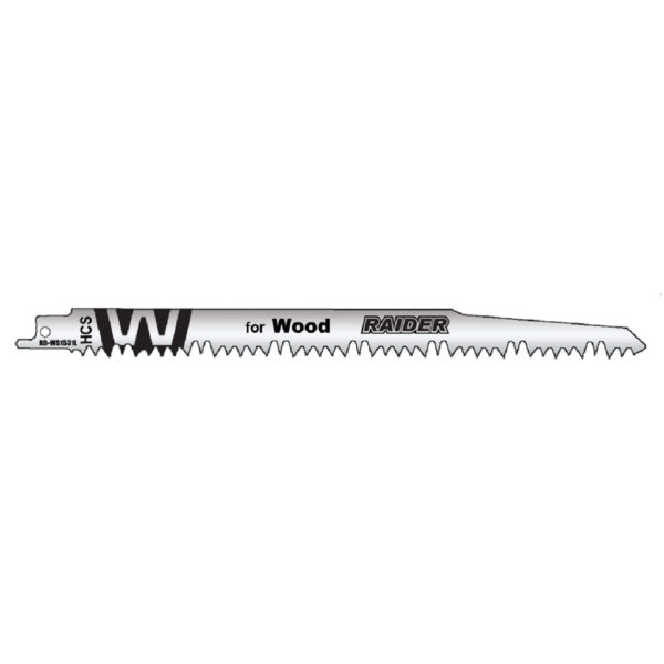 RAIDER Λάμα σπαθοσέγας ξύλου σετ 2 τεμ RD-WS15134L- 155502