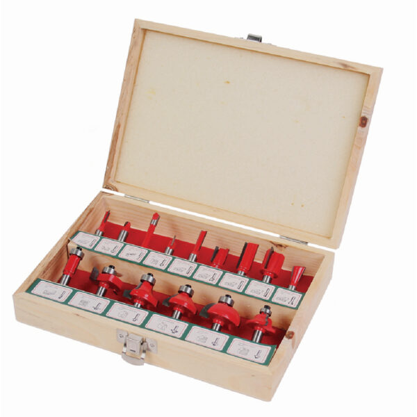 RAIDER Φρέζα σετ 15τεμ 8ΜΜ 158304