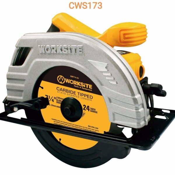 Δισκοπρίονο χειρός - CSW173 - 185mm - 1400W - Worksite - 611543